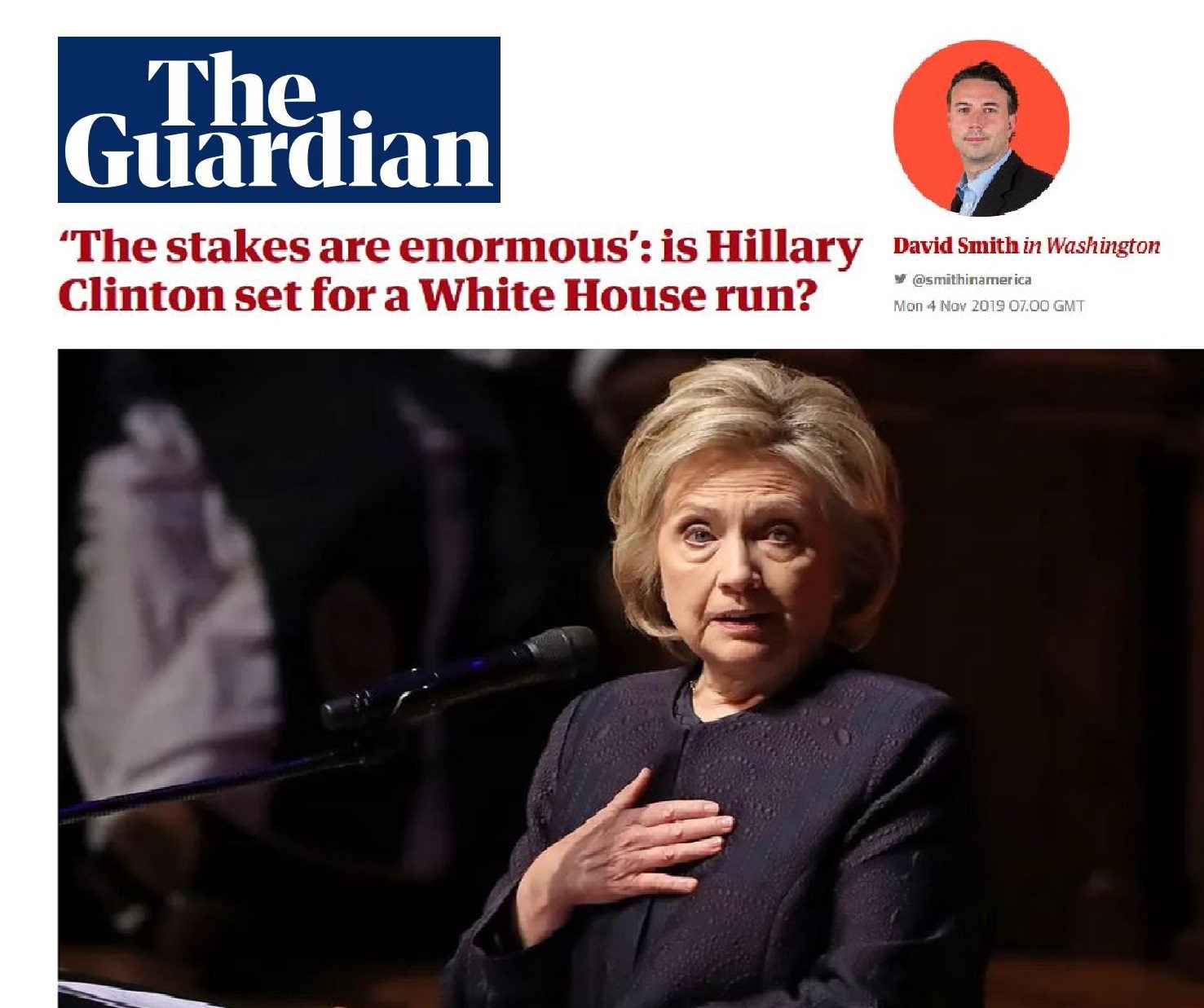 hillary 2020