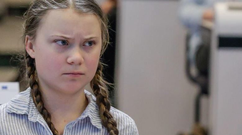 Click to enlarge Greta Thunberg