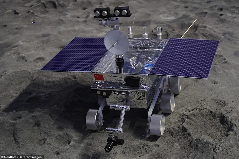 Click to enlarge China robotic lunar probe Chang'e-4