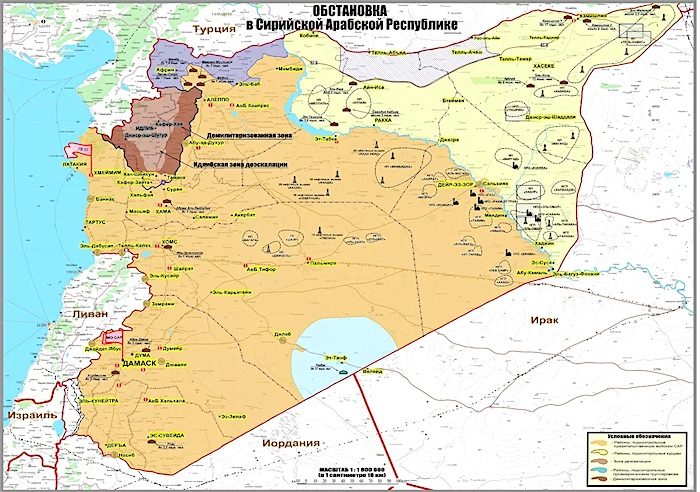 map Syria