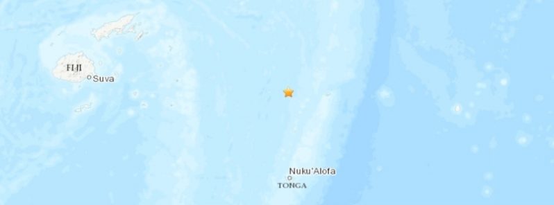 Tonga earthquake