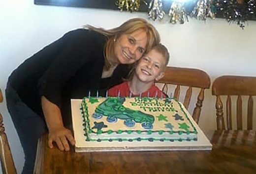 Dawna Langford and her son Trevor