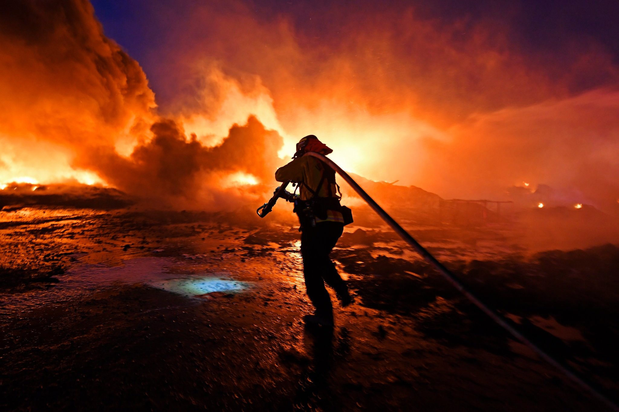 firefighter california wildfires