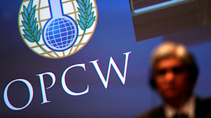 Click to enlarge OPCW