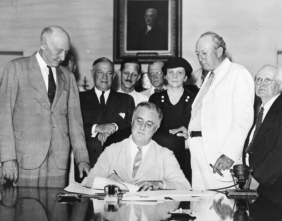 Click to enlarge FDR roosevelt new deal democrats