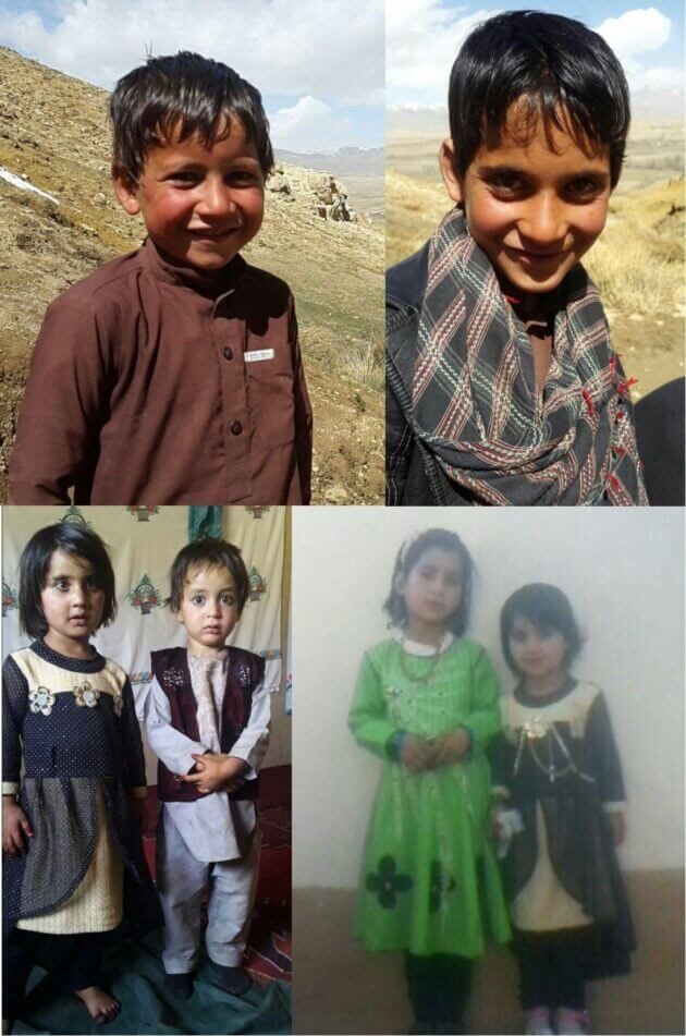 Click to enlarge Masih children killed Afghanistan