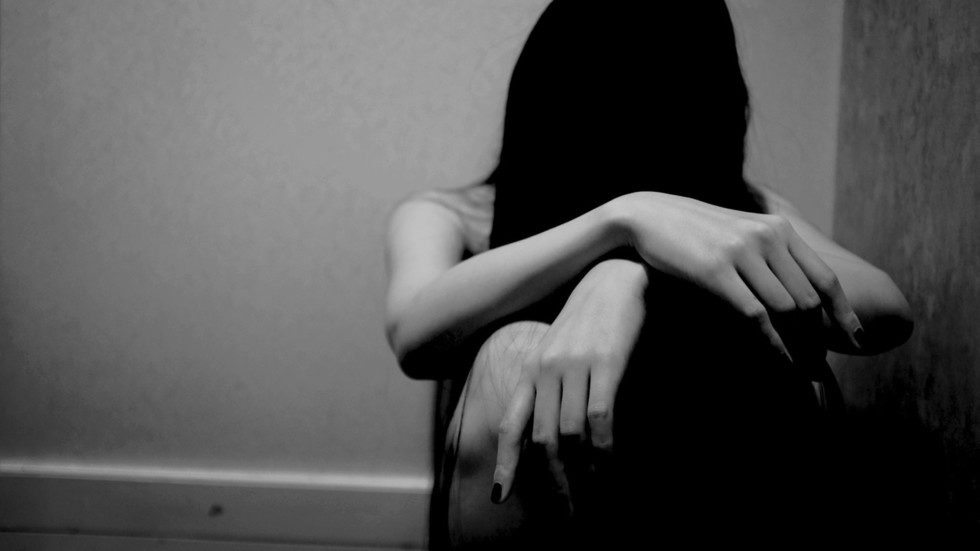 abused woman