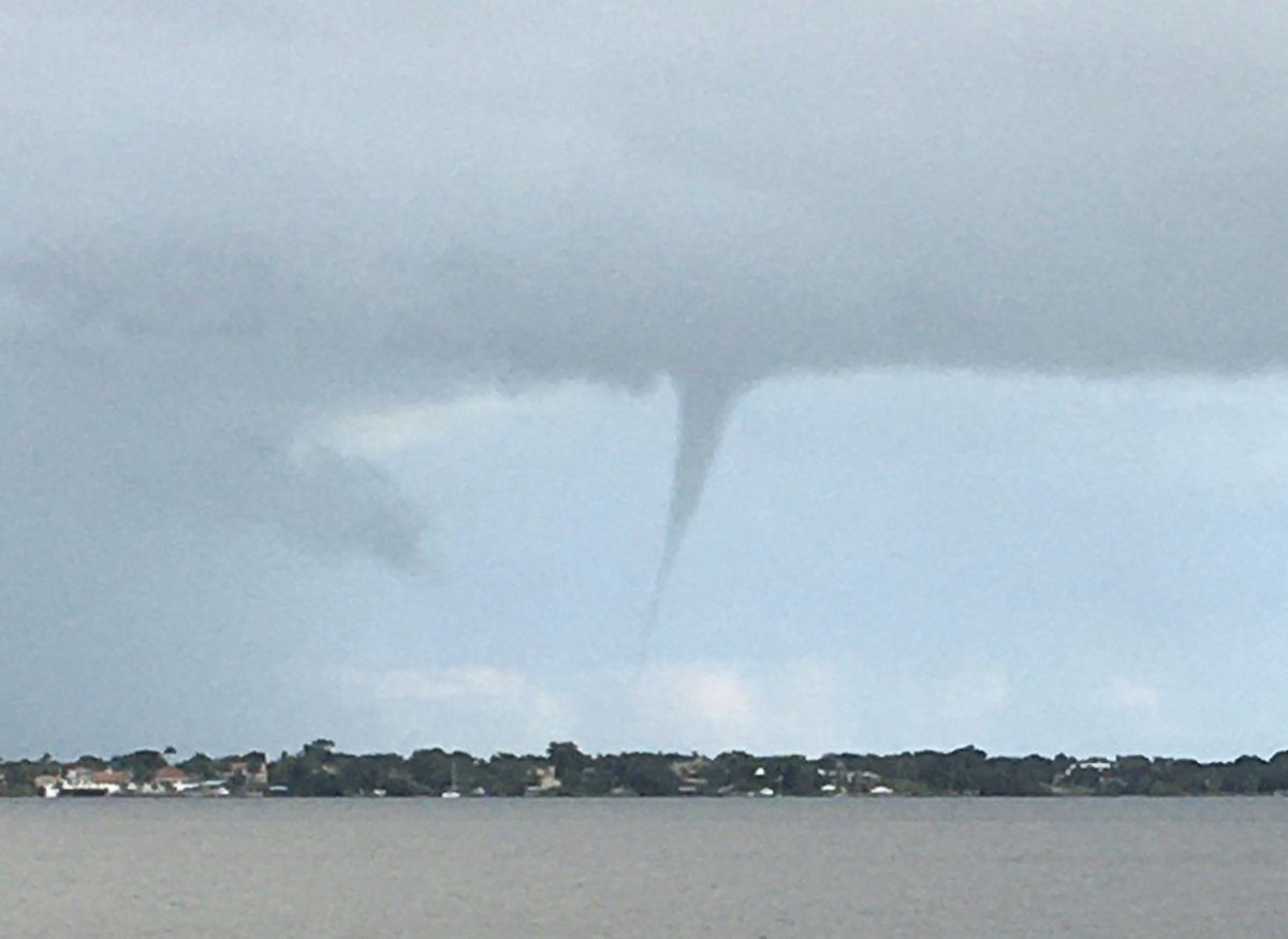 Waterspout off Hutchinson Island