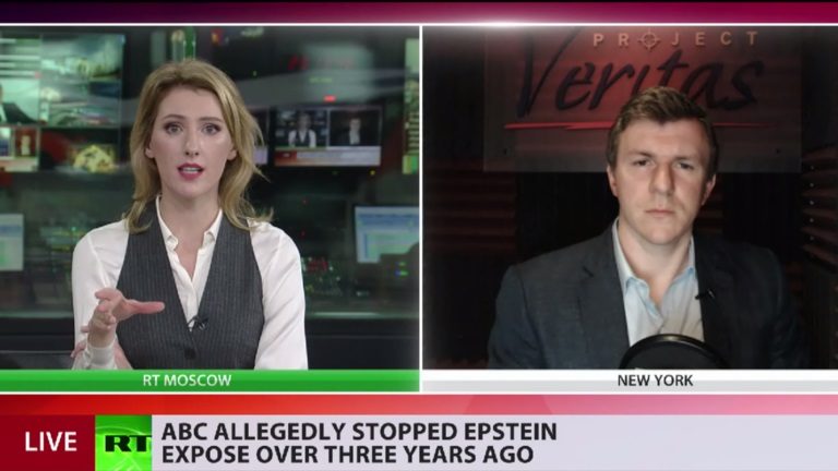 Click to enlarge Project Veritas James O'Keefe