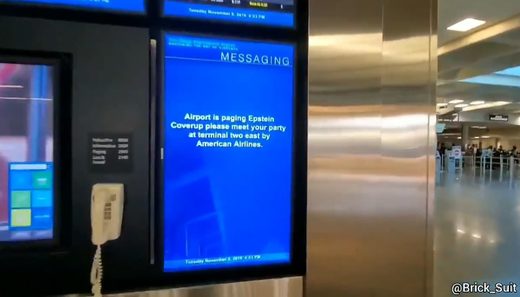 epstein meme airport