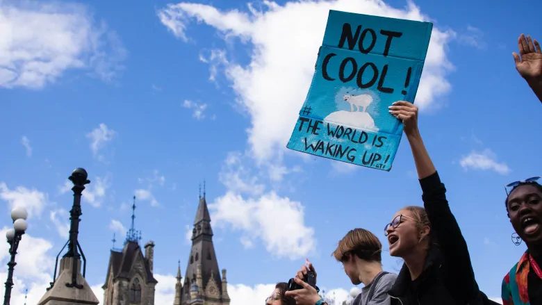 climate protest Ottawa parliament