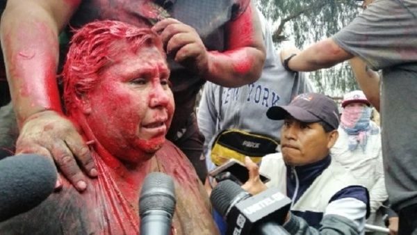 ABI bolivia woman mayor attacked