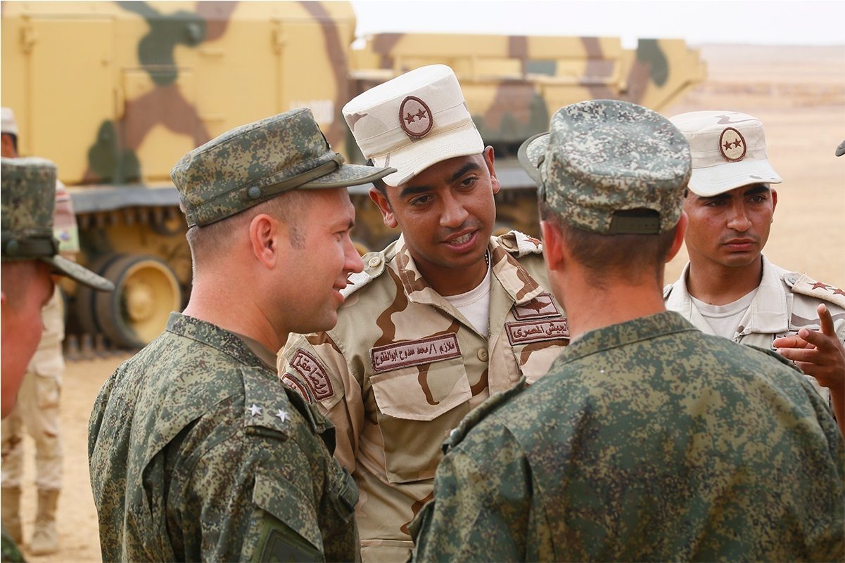 Russian troops