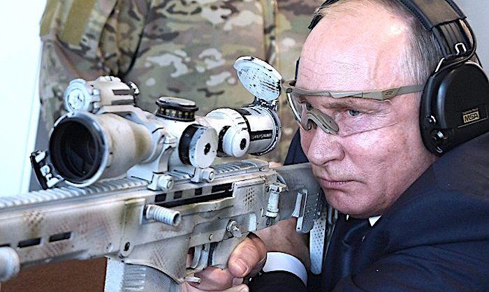 Putin and gun