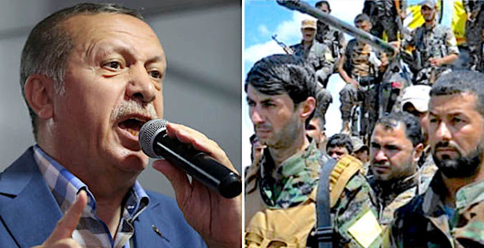 Erdogan/SDF