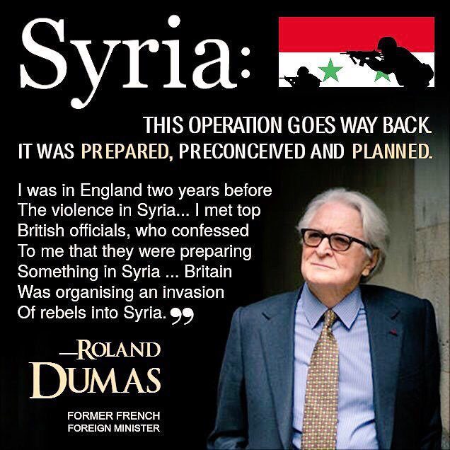 dumas syria war plans