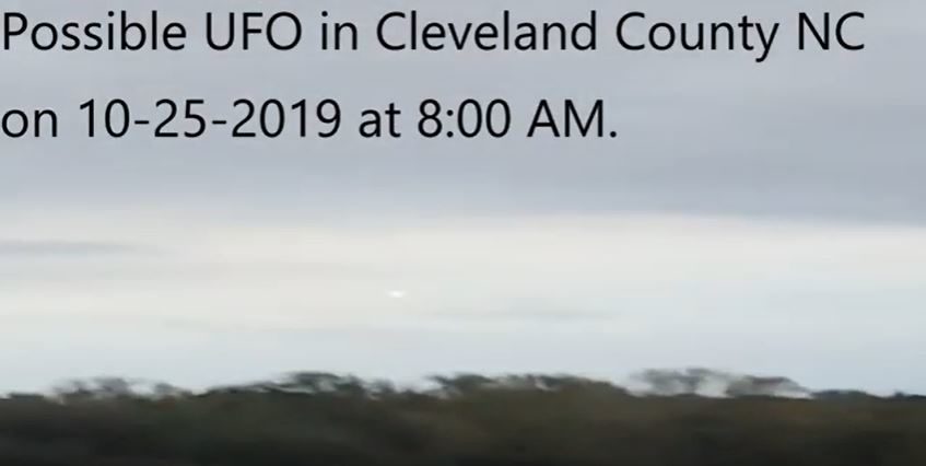 Possible UFO in NC