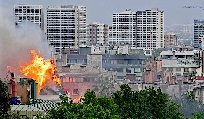 University fire