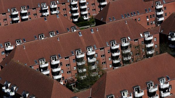 Blocks of houses