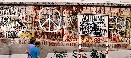 The Berlin Wall is a reminder of what happens after we 'smash capitalism'