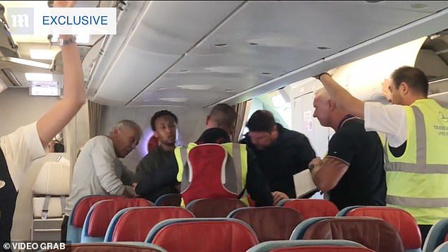 Click to enlarge Ahmed's botched deportation