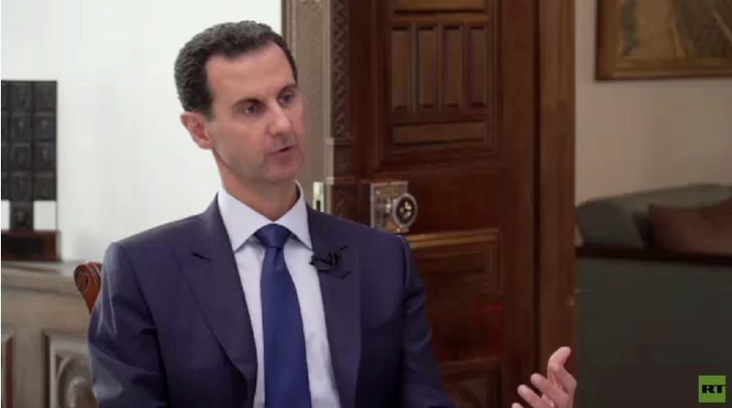 Click to enlarge Syrian President Bashar Assad