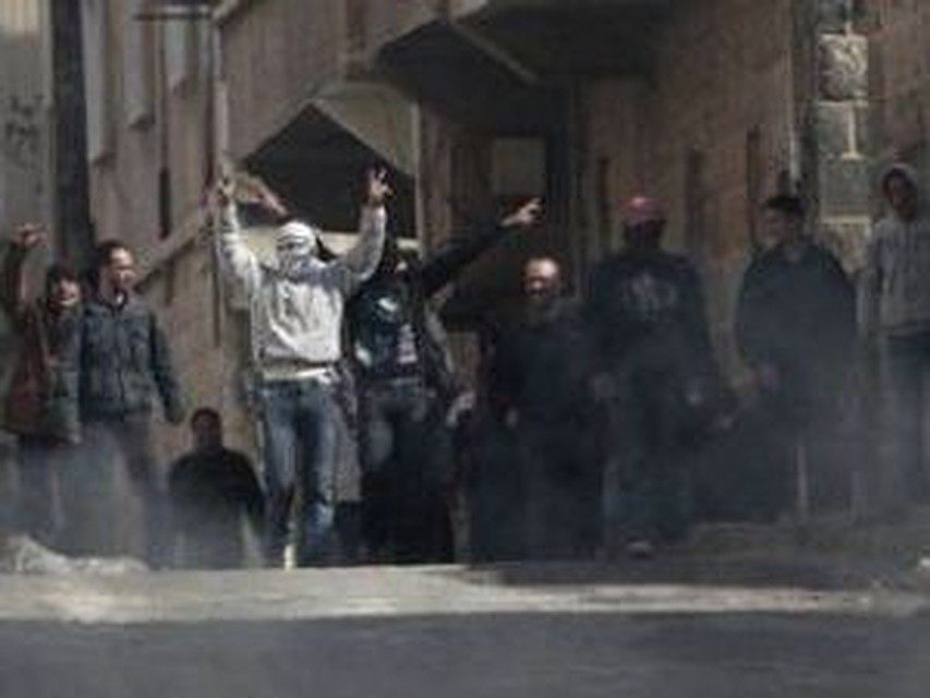 Click to enlarge anti syria protests