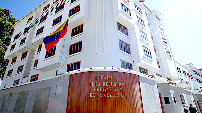 Venezuelan embassy La Paz Bolivia