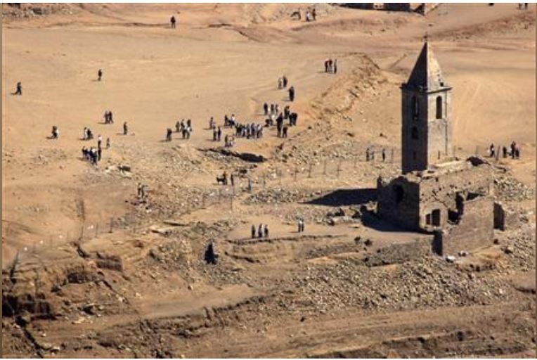 santa roma church drought spain