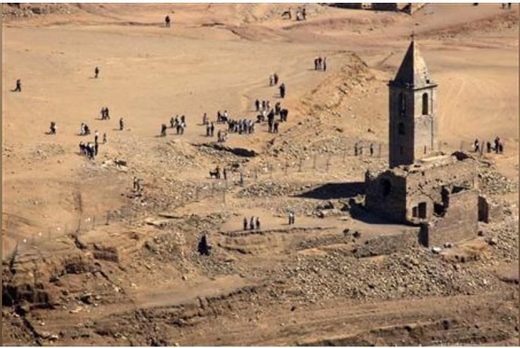 Click to enlarge santa roma church drought spain