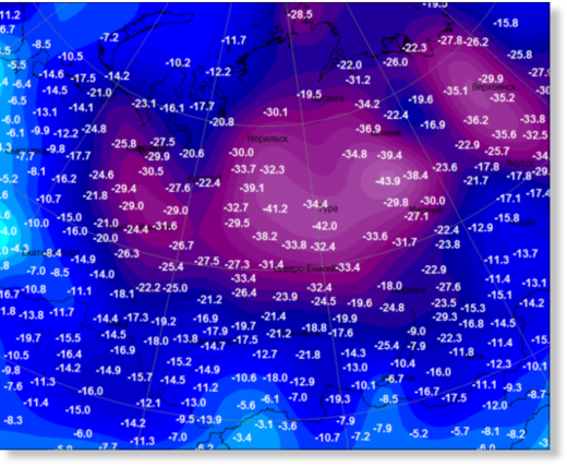 russia cold