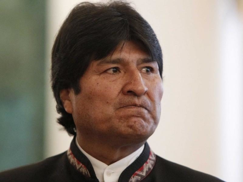 Evo Morales resigned