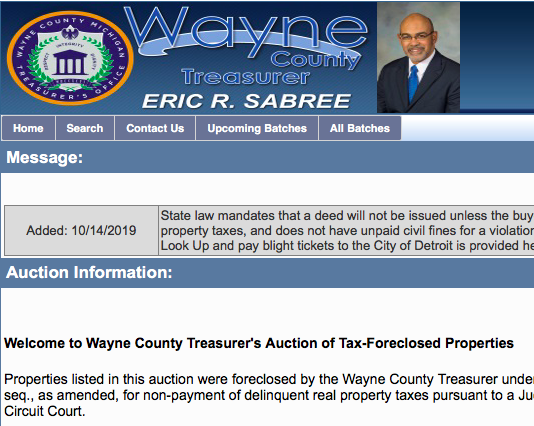 Click to enlarge Wayne County Treasury