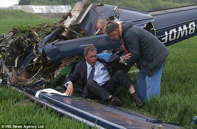 farage plane crash