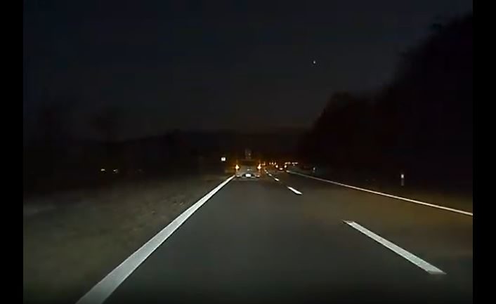 Fireball over Switzerland