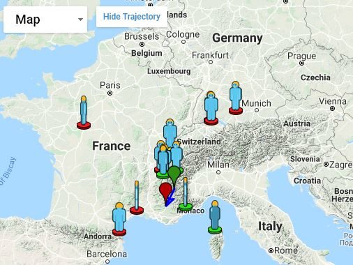 Fireball over Switzerland