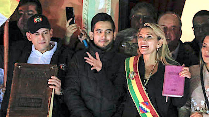 Bolivian Senator Jeanine Anez