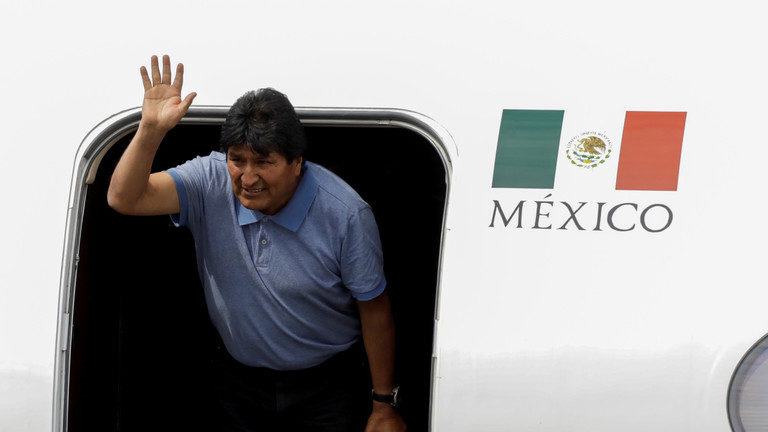 Click to enlarge Evo Morales