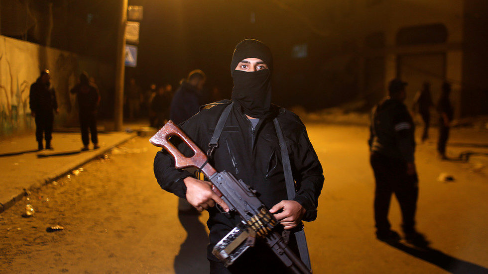 Click to enlarge islamic jihad soldier gaza