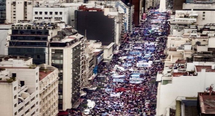 Click to enlarge Bolivian march
