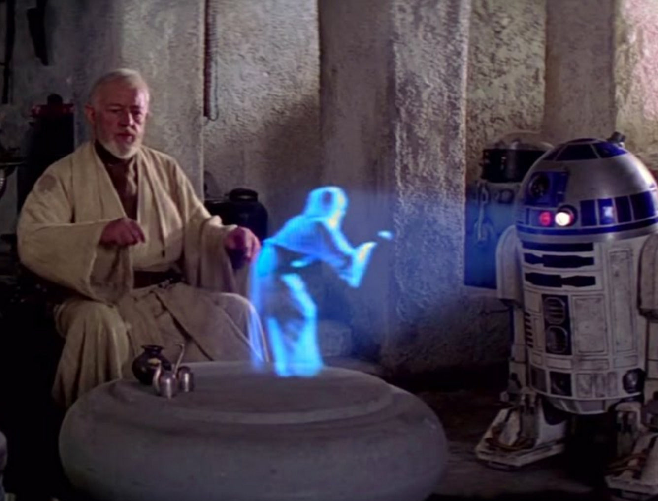 Help me, Obi-wan Kenobi!