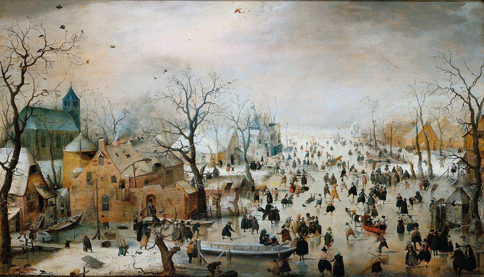 Click to enlarge Avercamp ice age