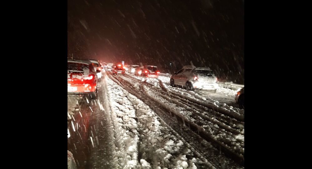 snow france