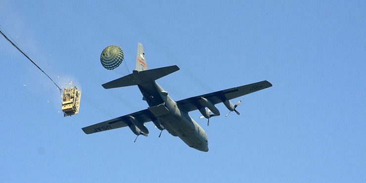 Click to enlarge NATO military exercise