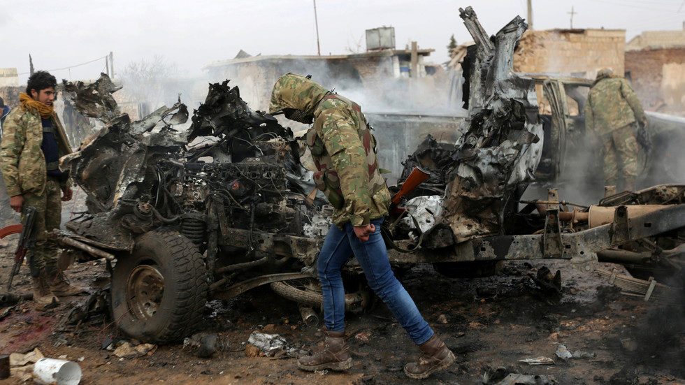 syria al-bab car bomb