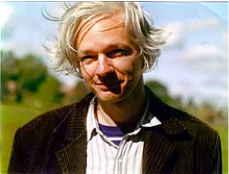 Click to enlarge Young Julian Assange