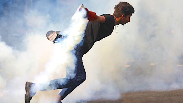 Iraqi demonstrator