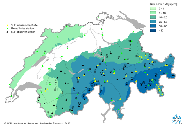 Click to enlarge snow map