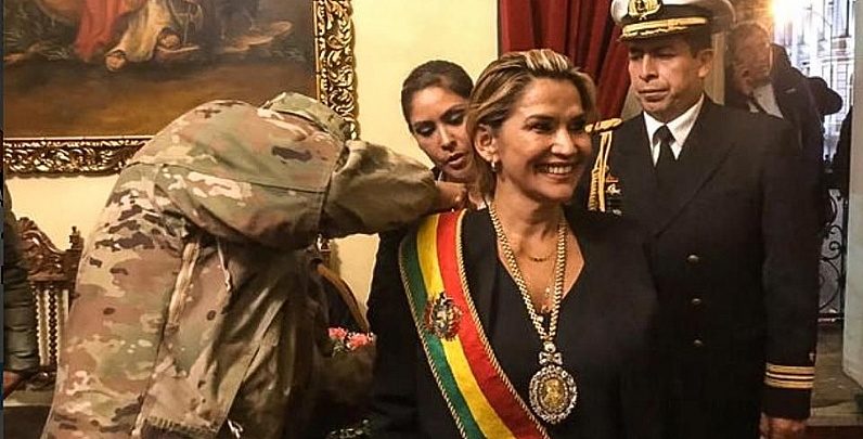 Jeanine Áñez Bolivia interim president