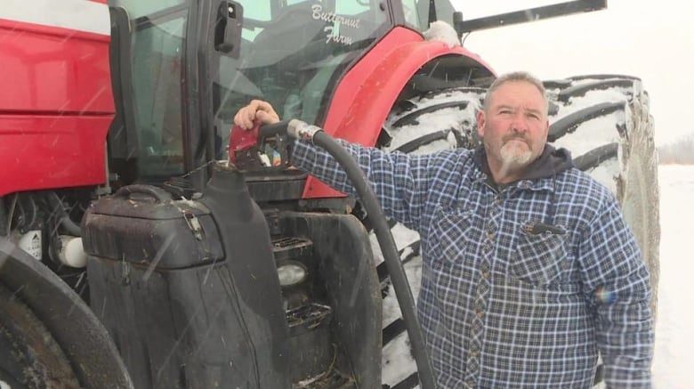 Sylvain Quenneville farms in Casselman, Ont.,